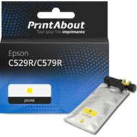 Cartouche compatible Epson C529R/C579R  (T01D400) - Jaune - Très grande capacité