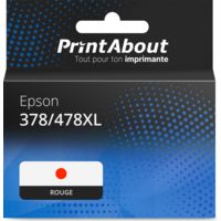 Cartouche compatible Epson 378/478XL (C13T04F54010) - Rouge - Grande capacité