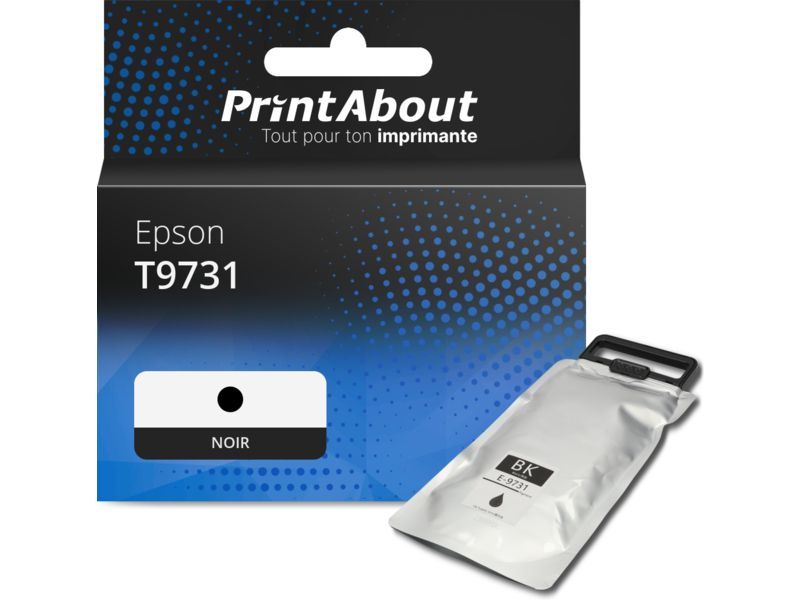 Cartouche compatible Epson T9731 - Noir - Grande capacité