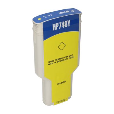 Cartouche compatible HP 746 (P2V79A) - Jaune