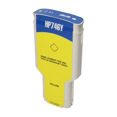 Cartouche compatible HP 746 (P2V79A) - Jaune