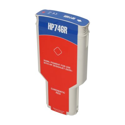 Cartouche compatible HP 746 (P2V81A) - Rouge chromatique