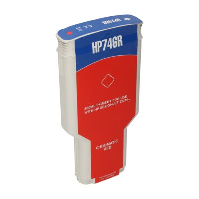 Cartouche compatible HP 746 (P2V81A) - Rouge chromatique