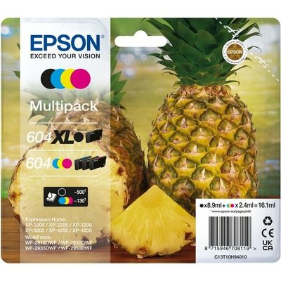 Epson 604 (C13T10H94010 (604/604XL)) - 4 couleurs - Cartouche d'encre - Multipack