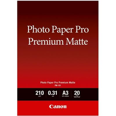 Canon PM-101 Premium Matte paper A3 (20 vel) - Papier photo