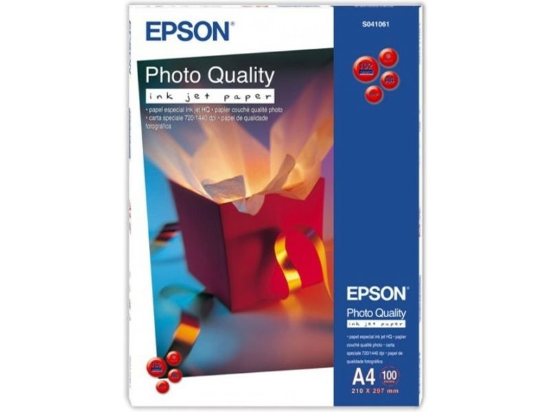 Epson S041061 Photo Quality A4 (100 vel) - Papier photo