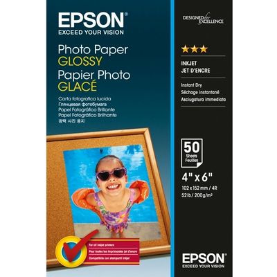 Epson S042547 Glossy Photo Paper 10 x 15 (50 vel) - Papier photo