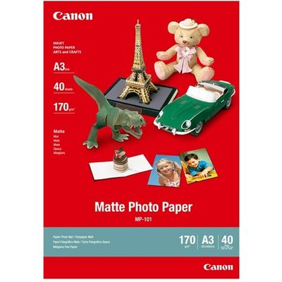 Canon MP-101 Matte Photo Paper A3 (40 vel) - Papier photo