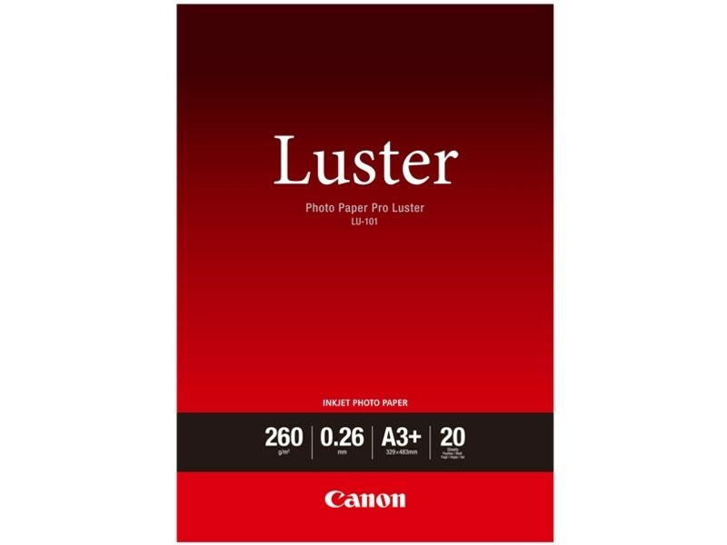Canon LU-101 Pro Luster A3+ (20 vel) - Papier photo