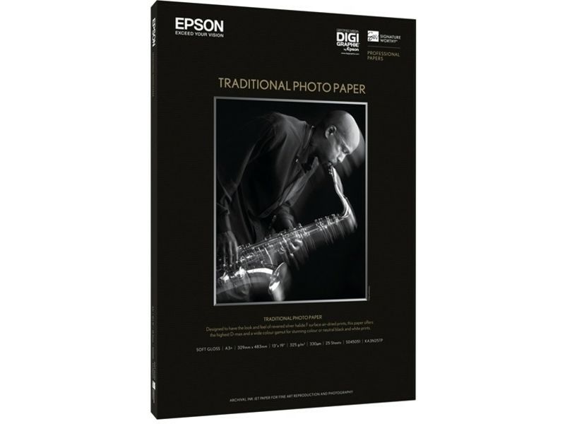 Epson S045050 Traditional Photo Paper A4 (25 vel) - Papier photo