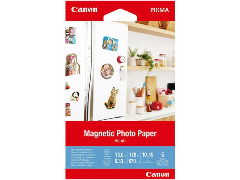 Canon MG-101 Magnetisch 10 x 15 (5 vel) - Papier photo