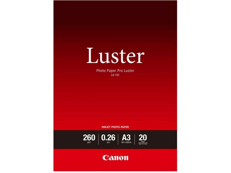 Canon LU-101 Pro Luster A3 (20 vel) - Papier photo