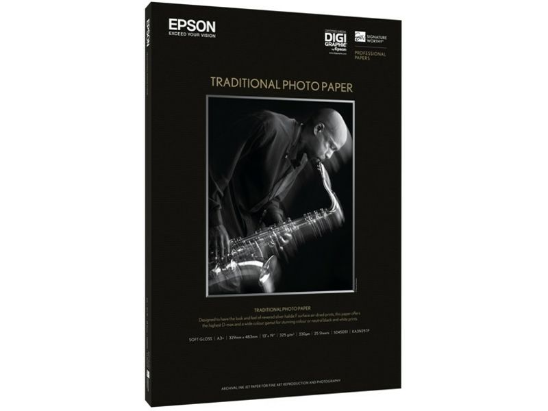 Epson S045051 Traditional A3+ (25 vel) Fotopapier