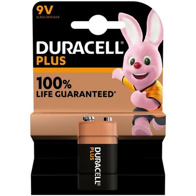 Duracell Plus Power 9V E-Block - Piles