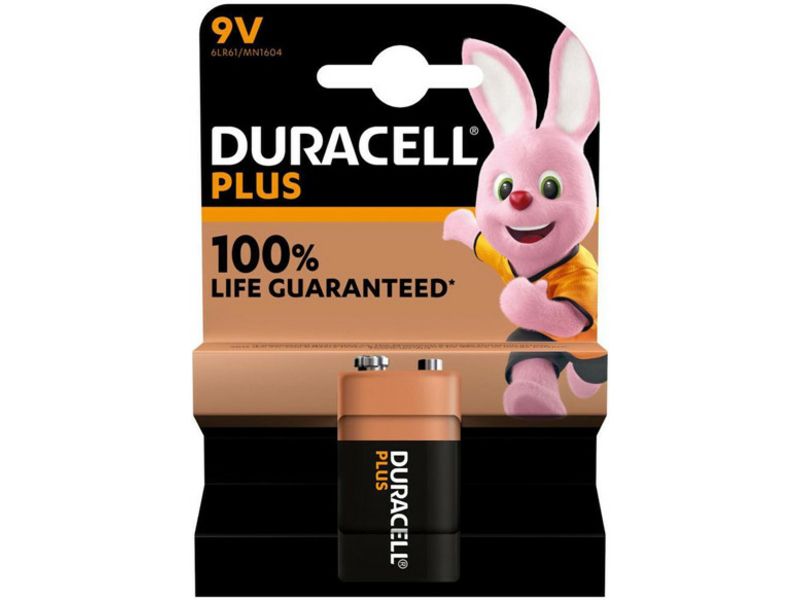 Duracell Plus Power 9V E-Block - Piles
