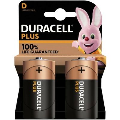 Duracell Power Alkaline Mono D 2 stuks - Piles
