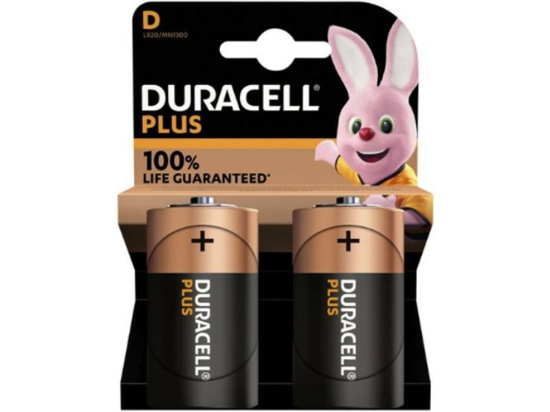 Duracell Power Alkaline Mono D 2 stuks - Piles