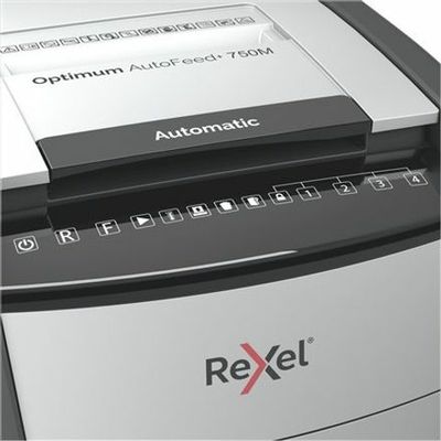 Rexel Optimum Auto+ 750M Microsnippers - Déchiqueteuse de papier