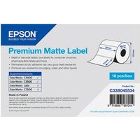Epson C33S045534 Premium Matte - (51mm x 76mm) - Blanc - Étiquette