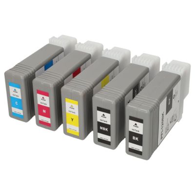 Cartouche compatible Canon PFI-320MBK/BK/C/M/Y - 5 couleurs - Multipack