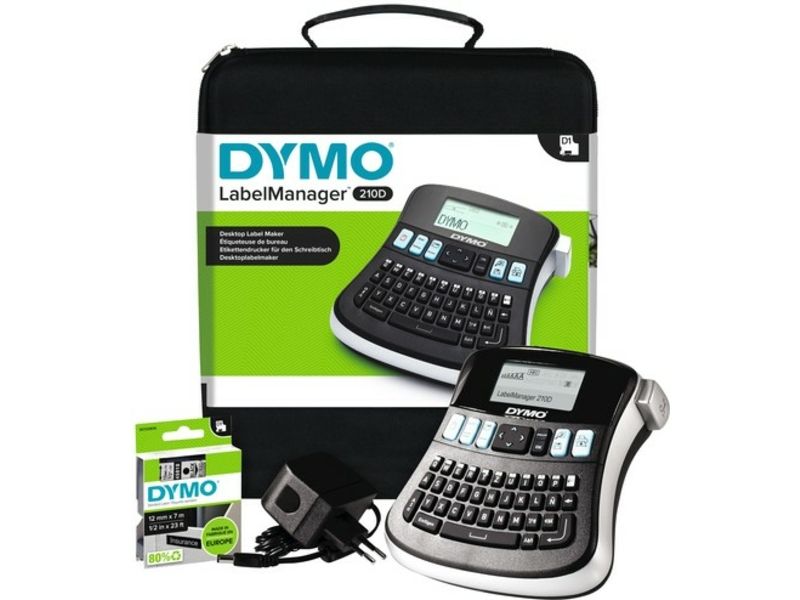 Dymo LabelManager 210D+ QWERTY Kitcase - Étiqueteuse