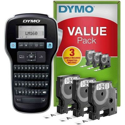 Dymo LabelManager 160 AZERTY Valuepack - Étiqueteuse