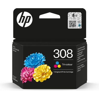 HP 308 (7FP20UE) - 3-couleurs - Cartouche d'encre