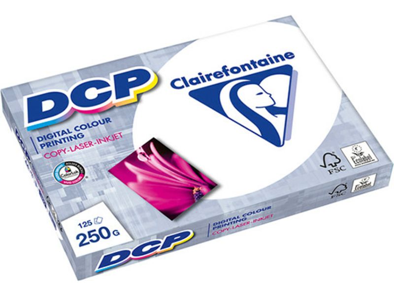 Clairefontaine Papier A4 DCP 250 grammes (125 feuilles)