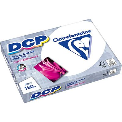 Clairefontaine Papier A4 DCP 160 grammes (250 feuilles)