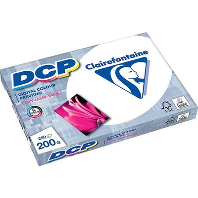 Clairefontaine Papier A4 DCP 200 grammes (250 feuilles)