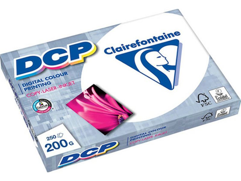 Clairefontaine Papier A4 DCP 200 grammes (250 feuilles)
