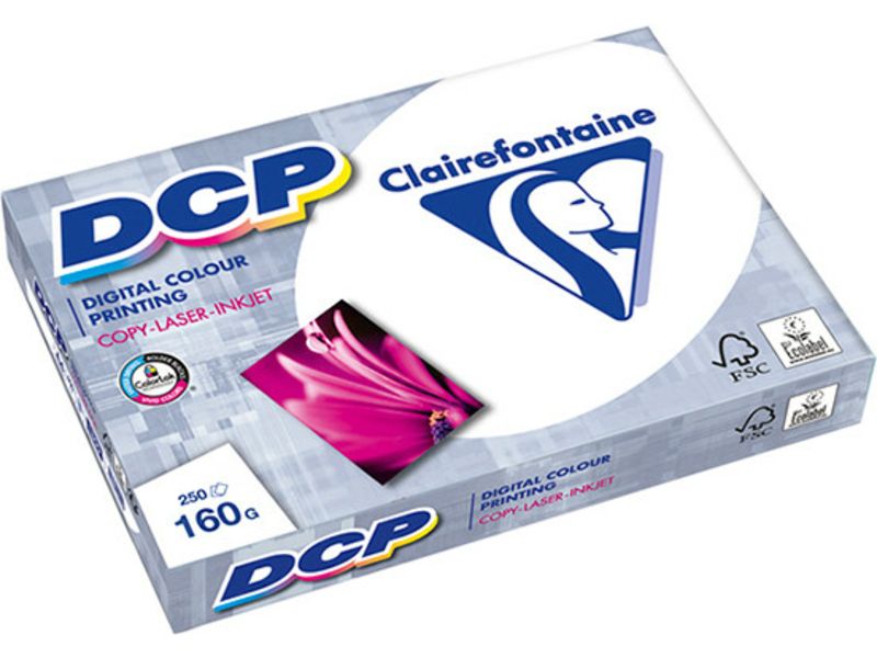 Clairefontaine Papier A3 DCP 160 grammes (250 feuilles)