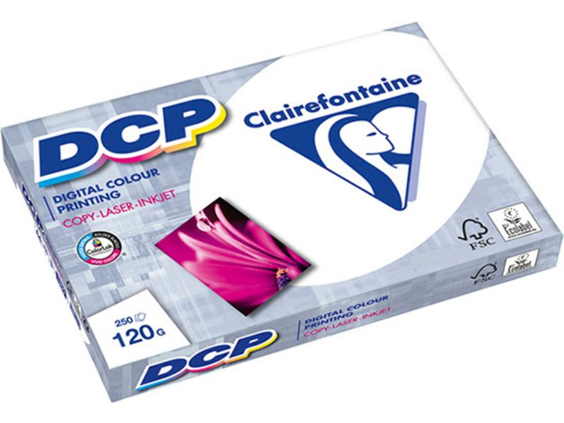 Clairefontaine Papier A3 DCP 120 grammes (250 feuilles)