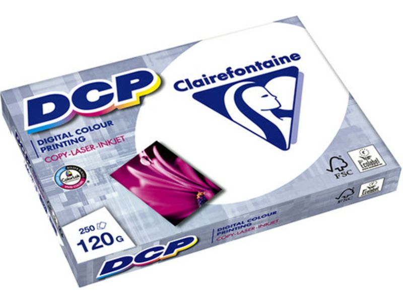 Clairefontaine Papier A4 DCP 120 grammes (250 feuilles)