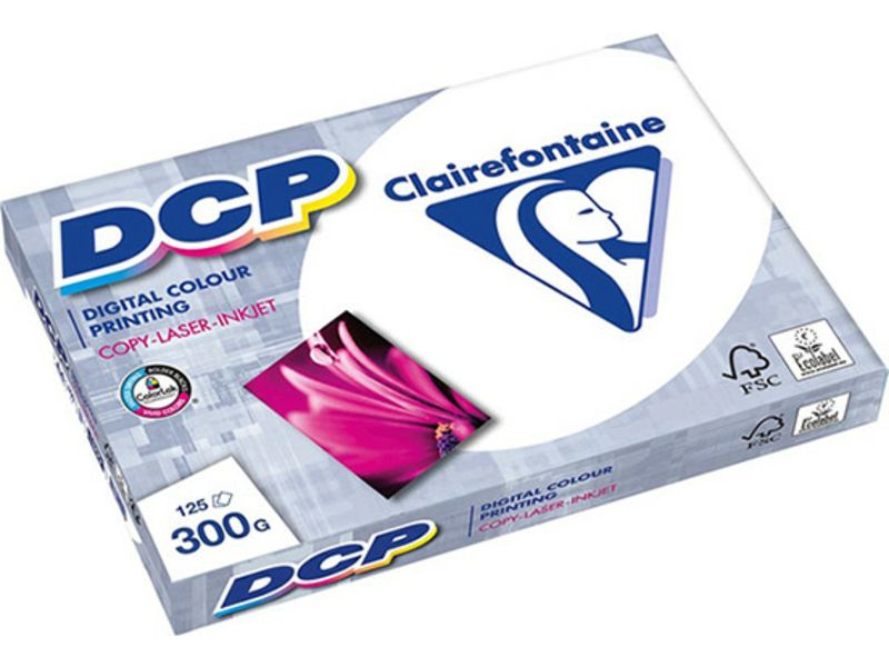 Clairefontaine Papier A4 DCP 300 grammes (125 feuilles)