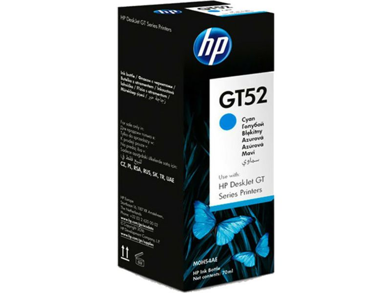 HP GT52 - Cyan - Cartouche d'encre