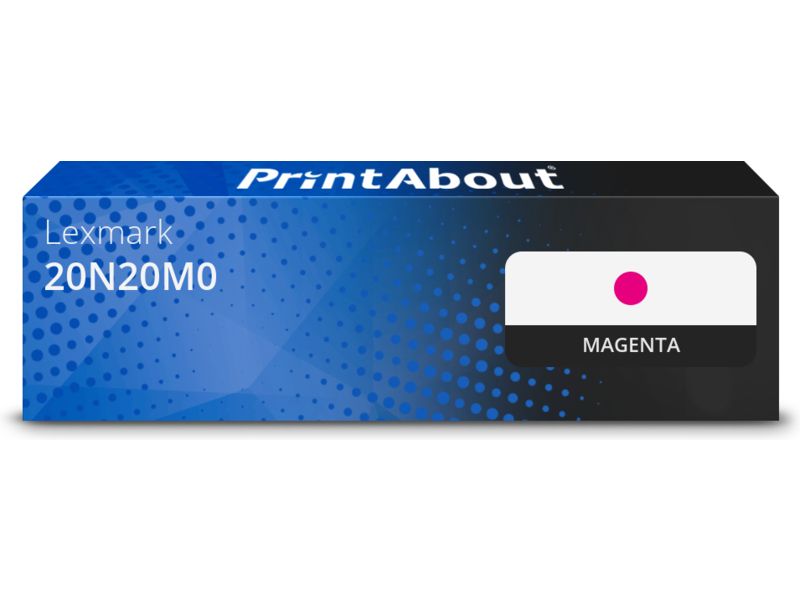 Toner compatible Lexmark 20N20M0 - Magenta