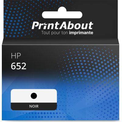 Cartouche compatible HP 652 (HF6V25AEPA (nr. 652)) - Noir