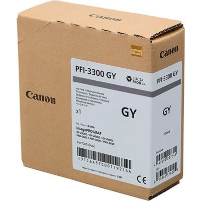 Canon PFI-3300GY - Gris - Cartouche d'encre