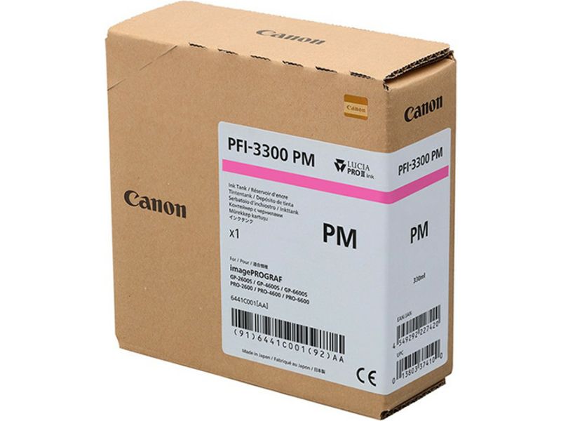 CANON Cartouche encre Magenta Photo PFI-3300 PM  330ml