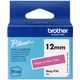 Brother Btag-P35 - Blanc sur rose - Ruban