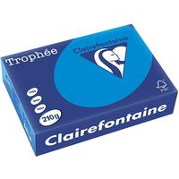 Clairefontaine bleu Caraïbes A4 Papier couleur 210 g/m² (250 feuilles)