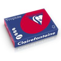 Clairefontaine Cerise Papier couleur A4 160 g/m² (250 feuilles)