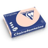 Clairefontaine Saumon A4 Papier couleur 80 g/m² (500 feuilles)