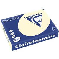 Clairefontaine Ivoire A4 Papier couleur 80 g/m² (500 feuilles)