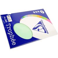 Clairefontaine Vert A4 Papier couleur 160 g/m² (50 feuilles)