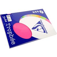 Clairefontaine Fuchsia Papier couleur A4 160 g/m² (50 feuilles)
