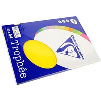 Clairefontaine Jaune soleil A4 Papier couleur 160 g/m² (50 feuilles)