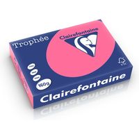 Clairefontaine Fuchsia Papier couleur A4 160 g/m² (250 feuilles)