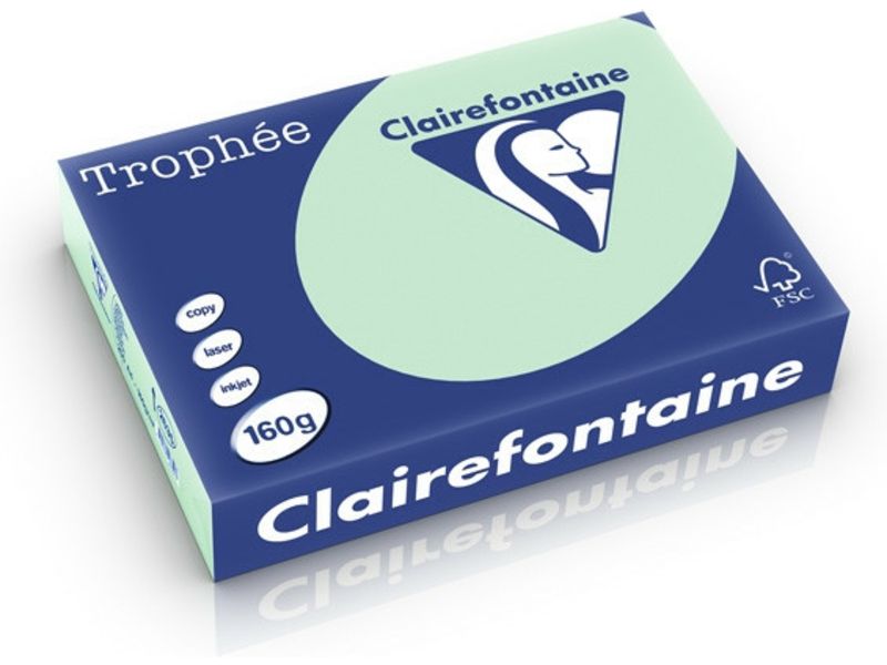 Clairefontaine Vert A4 Papier couleur 80 g/m² (500 feuilles)
